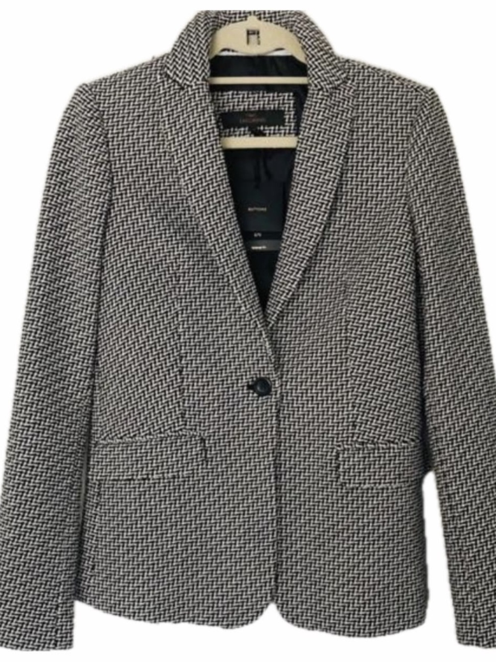Black and white Tailored Blazer - Picture 11 of 11